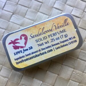 Sandalwood Vanilla Solid Perfume