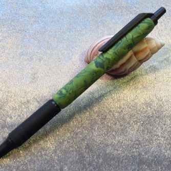 Polymer clay camouflage design pen
