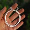 2.75-inch hammered hoops