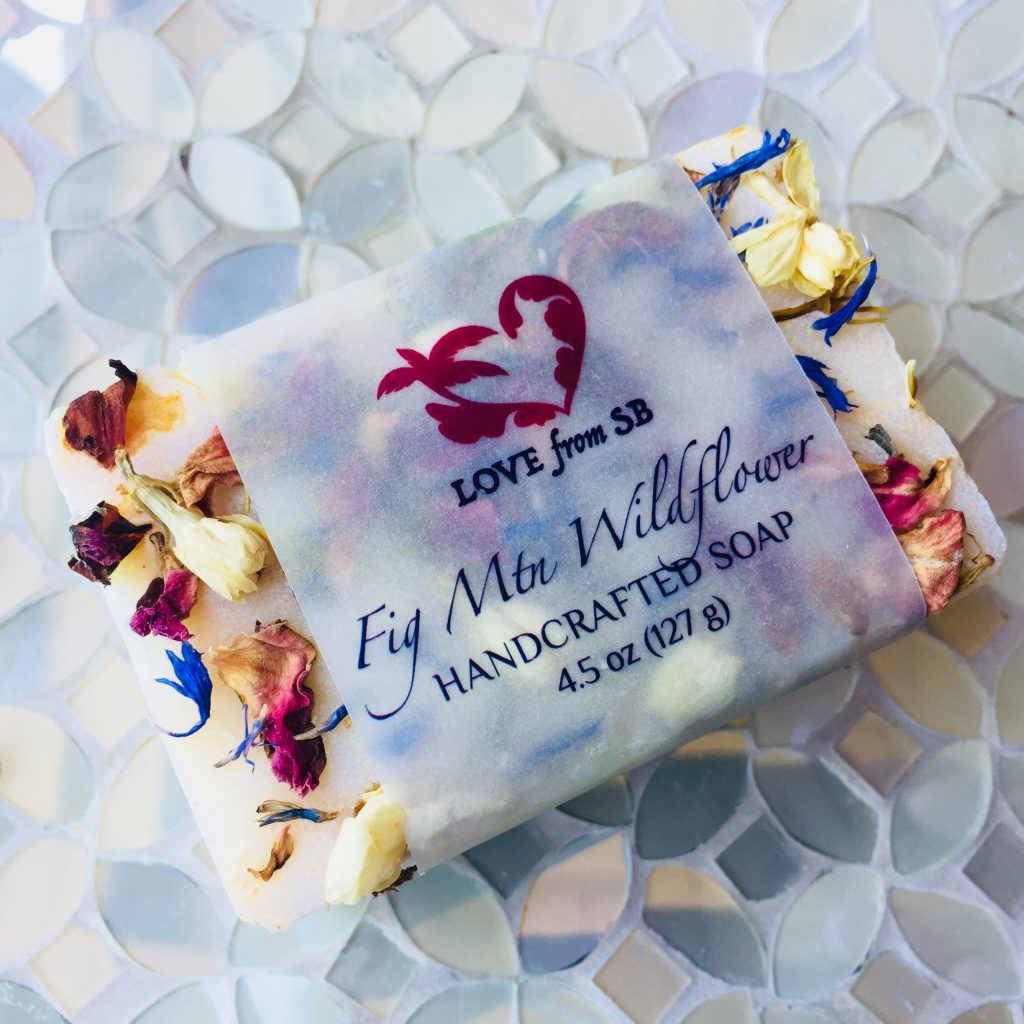 Fig Mtn Wildflower Handcrafted Soap