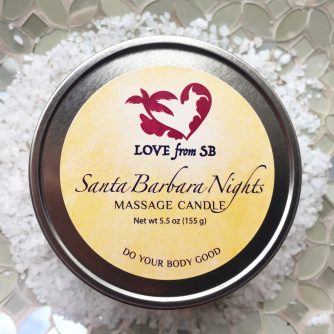 Santa Barbara Nights Massage Candle