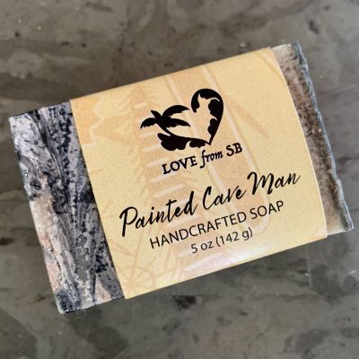 Painted Cave Man Soap